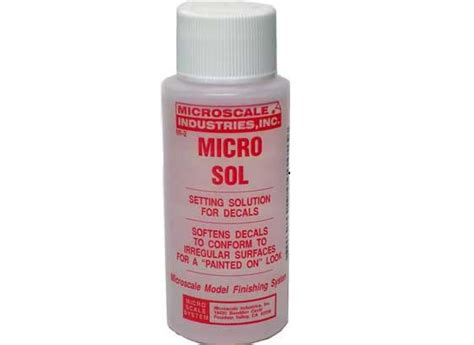 Microscale Microsol Decal Setting Solution Modelbouw