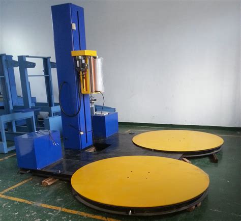 China Automatic Pet Pre Stretch Film Pallet Shrink Wrap Machine China Wrapping Systems With