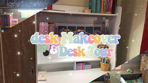 Desk Makeover And Desk Tour🙀 Makeover Meja Belajar Mulai Dari 10rb An