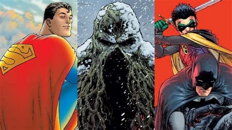 James Gunn Dc Slate Revealed Superman Batman Green Lantern