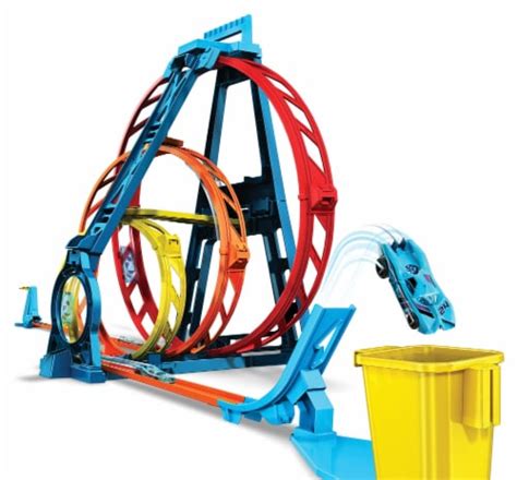 Mattel Hot Wheels Track Builder Unlimited Triple Loop Kit 1 Ct Qfc
