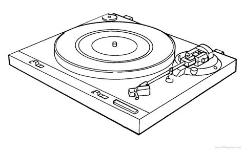 Turntable Drawing At Getdrawings Free Download