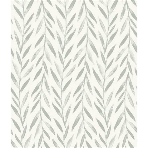 Magnolia Home By Joanna Gaines Willow Spray And Stick Wallpaper Mk1137