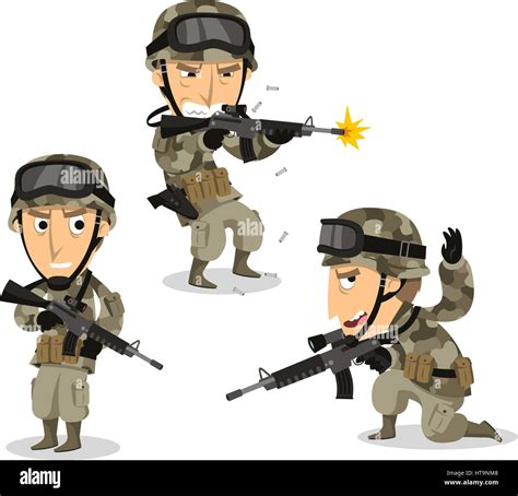 Imagen De Un Soldado Animado Dibujos De Soldados Para Descargar