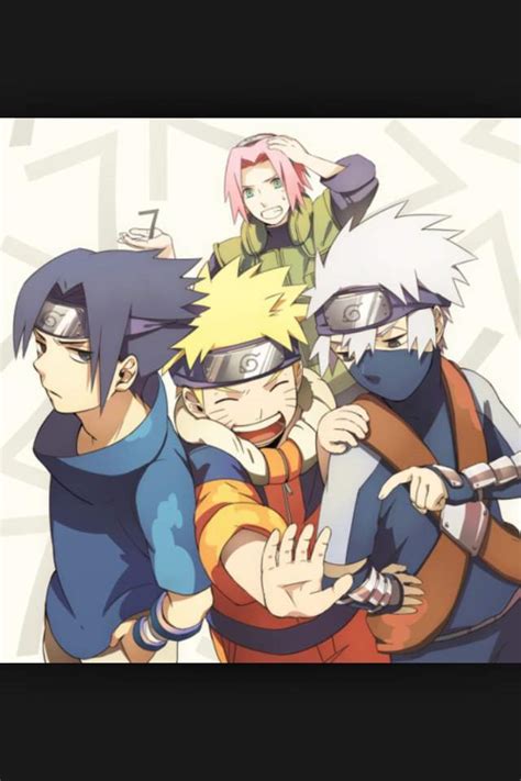 Naruto Team 7 Fan Art Anime Amino