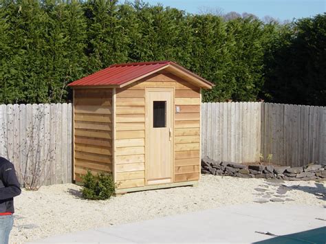 Outdoor Saunas Custom Made And Installed By Peterson Sauna