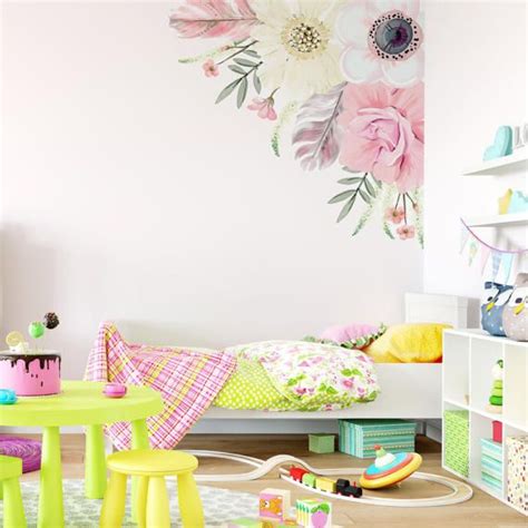 Where To Buy Floral Wallpaper And Decals For Girls Nursery Or Bedroom
