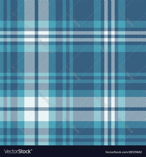 Blue Plaid Pattern Background Royalty Free Vector Image