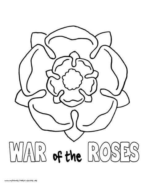 Martin Luther Rose Coloring Page Sketch Coloring Page