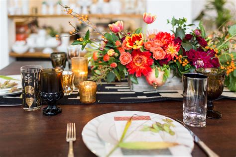Isari Floral Workshop In San Diego Fall Tablescape Design