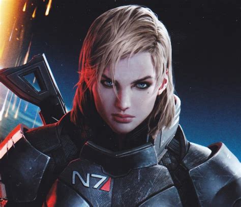 Say Hello To The New Default Face Of Female Commander Shepard Gaming