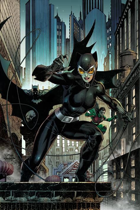 Batman And Catwoman Batman Comic Art Comic Heroes Batgirl Jim Lee