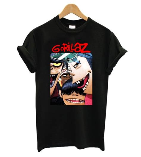 Gorillaz Faces T Shirt