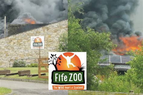 Firefighters Deal With Huge Blaze At Zoo In Scotland As One Person