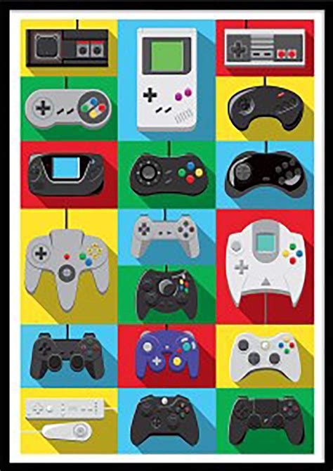 Video Games Ps4 Video Game Posters Retro Video Games Ps4 Games