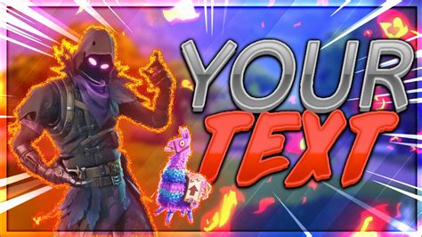 Fortnite Thumbnail Template Free Download No Text Youtube