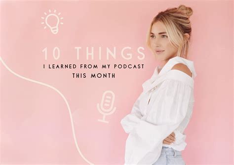 The Blonde Files 10 Things I Learned From My Podcast This Month