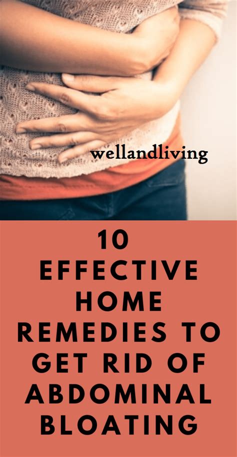 10 Effective Home Remedies To Get Rid Of Abdominal Bloating Well And