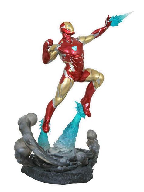 Diamond Select Toys Marvel Gallery Avengers Endgame Iron Man Mk85 Pvc