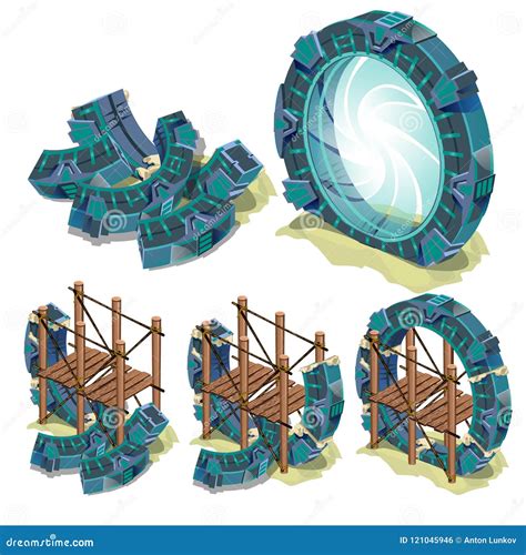 The Construction Phase Of The Round Portal To Another Dimension