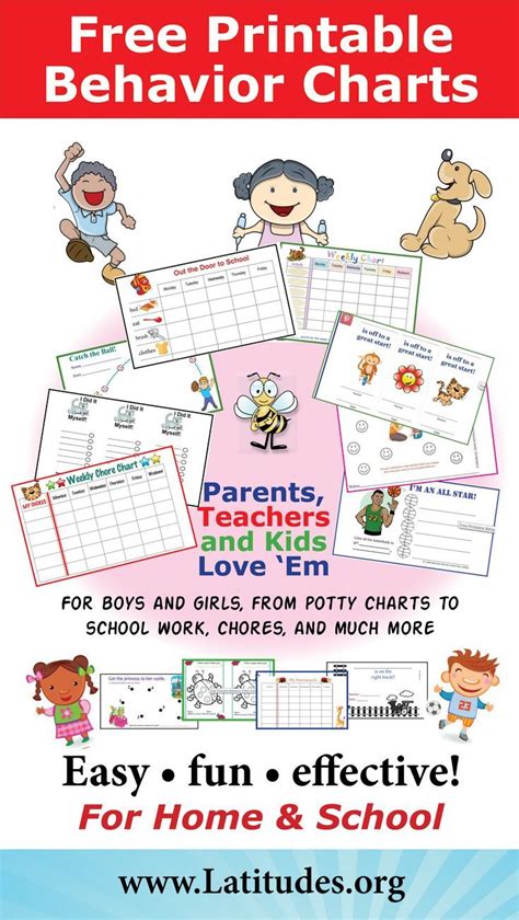 Neat Free Printable Behavior Charts For Kids Daycare Sign In Sheet