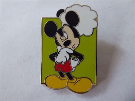 Disney Trading Pins Mickey Mouse Expressions Thinking Ebay