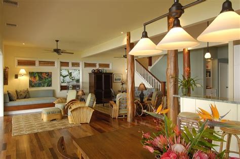 Retro Hawaii Beach Cottage Traditional Living Room Hawaii By