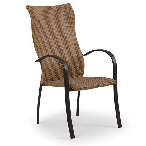 Big easy ® high back the ultimate in oversized comfort & durability! WaterMark Living Resin Wicker High Back Dining Chair