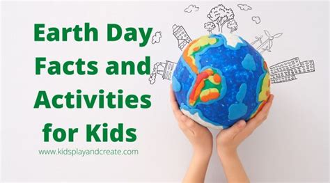 Fun Earth Day Facts Activities And Crafts For Kids Kids Play And Create