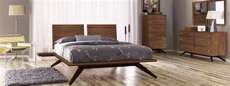 Copeland Astrid Modern Walnut Wood Bedroom Furniture