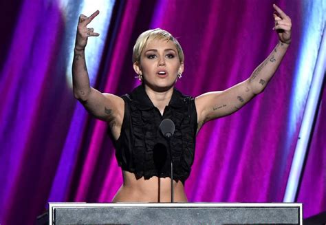 Miley Cyrus Armpit Hair Has Divided Social Media After She Showed Off Her Nipple Pasties On