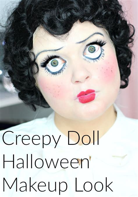 Creepy Doll Halloween Makeup Look W Faux Freckles Everyday Starlet