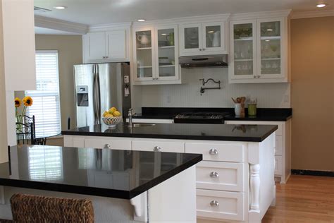 What is the best cabinet? Grey Countertops Kitchen Cabinet And Island With Soft Off ...