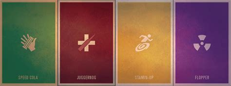Call Of Duty Zombies Perk Posters By Hkhikine On Deviantart