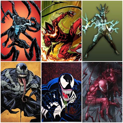 The Symbiote Six Rspiderman