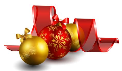 Red Christmas Ornaments Png Transparent Png Mart