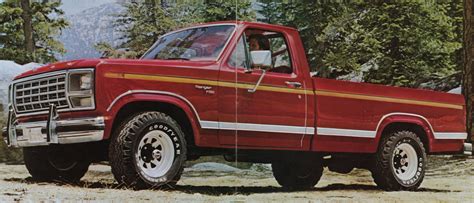 1980 Ford Truck F150 Ranger - Paint Cross Reference