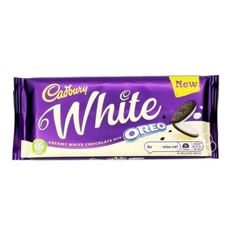 cadbury oreo white chocolate bar 120g lazada ph