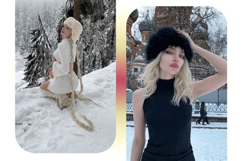 Стиль Slavic Bimbo одежда макияж образы фото