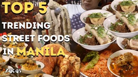 Top 5 Famous Filipino Street Foods In Manila Dinarayo At Pinipilahan Talaga Manila Street