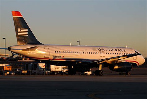 Final Us Airways Flight On Roundtrip Journey Between San Francisco And