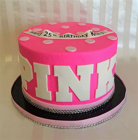 Vs Pink Cake Teenbirthdayts Kenadie Is 13 En 2019