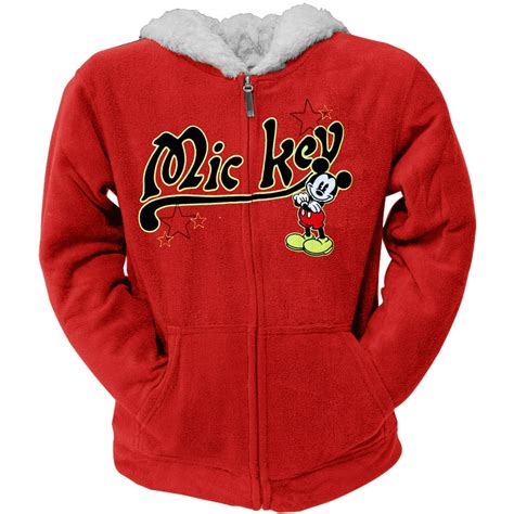 Mickey Mouse Mickey Mouse About Mickey Womens Zip Hoodie Walmart