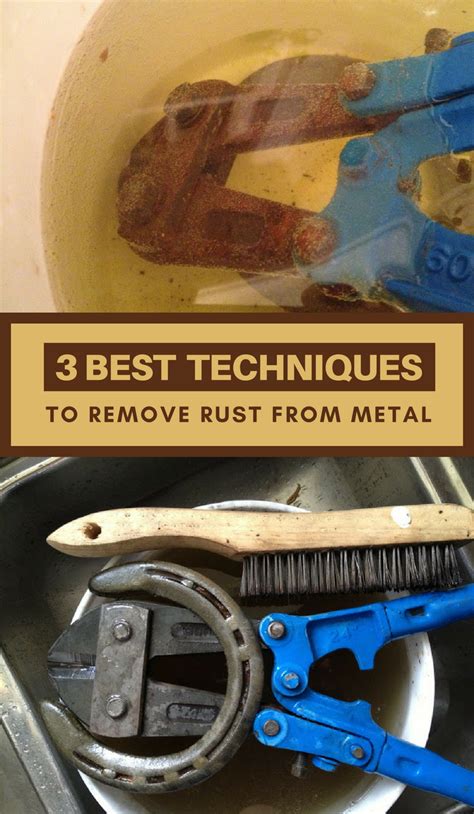 It forms when iron, oxygen, and moisture collide. The Best 3 Techniques To Remove Rust From Metal ...