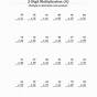 How To Do 3 Digit By 2 Digit Multiplication