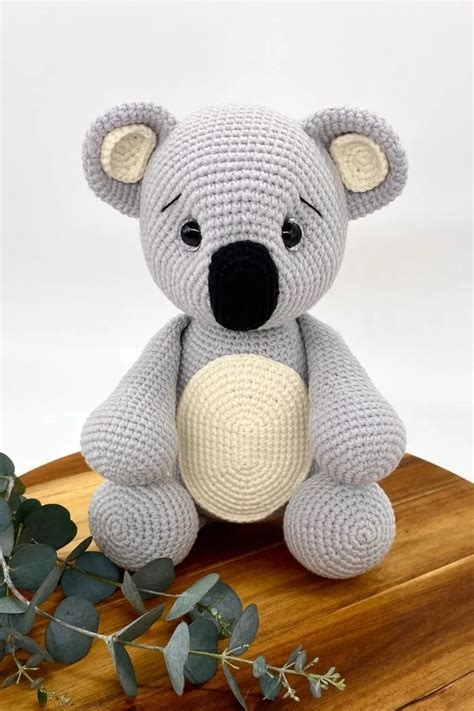 Free Crochet Koala Pattern Cuddly Stitches Craft