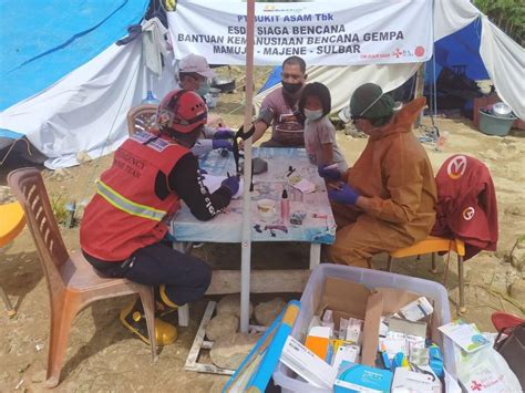 Tim Recue Bukit Asam Bergerak Menyalurkan Bantuan Bagi Warga Korban