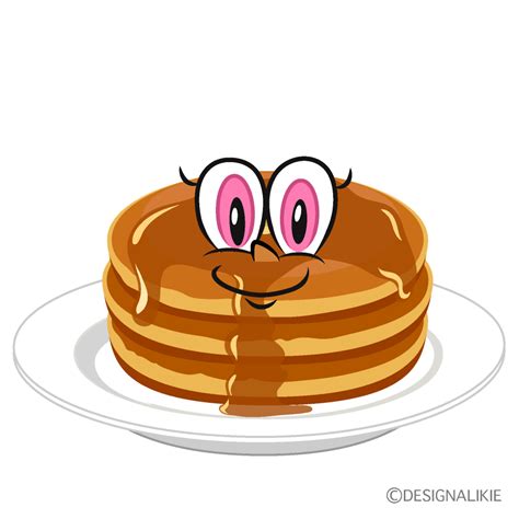 Free Pancake Cartoon Image｜charatoon
