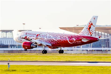 Contact авиакомпания россия / rossiya airlines on messenger. Rossiya Airlines Airbus A319 got a new "sports" livery ...
