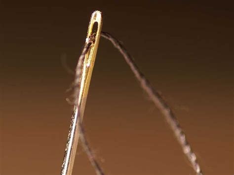 A third possible, and likely, explanation is that jesus was simply when the disciples heard jesus' analogy of a camel through the eye of the needle, they responded with astonishment and wondered about it meaning. Origins of everyday English expressions - Business Insider